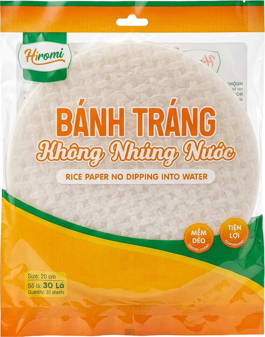 Round Rice Paper 30 Sheets