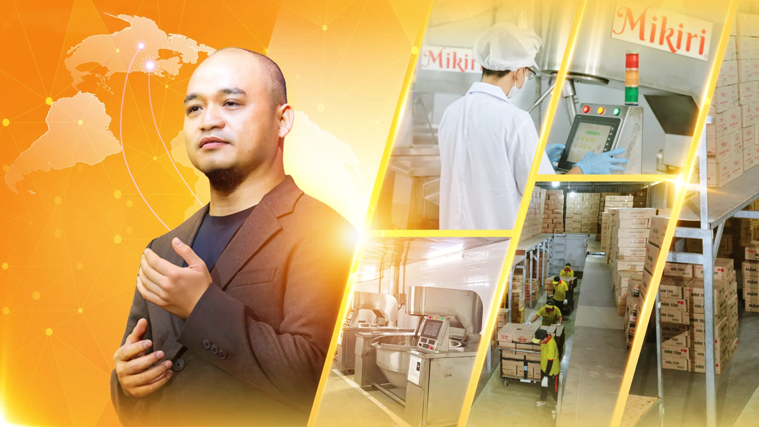 nhà máy và băng chuyền sản xuất của TZ